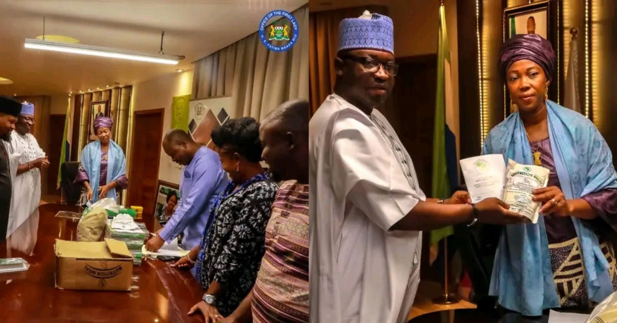 Nigeria’s First Lady Supports Fatima Bio