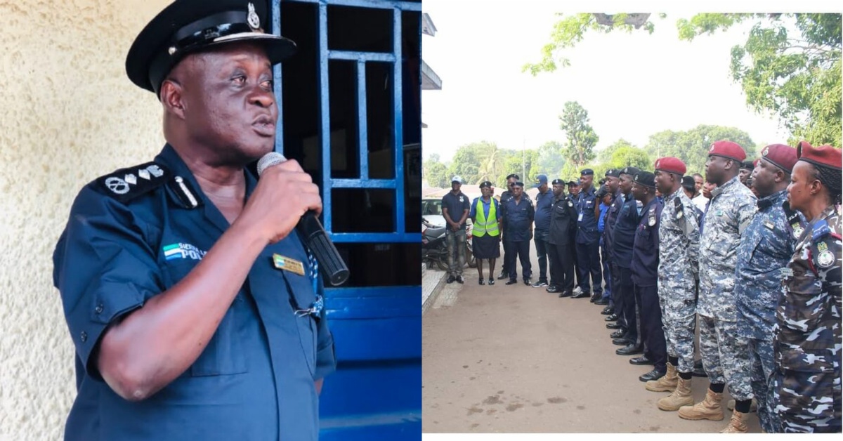 IGP Sellu Addresses Personnel of North-East Region