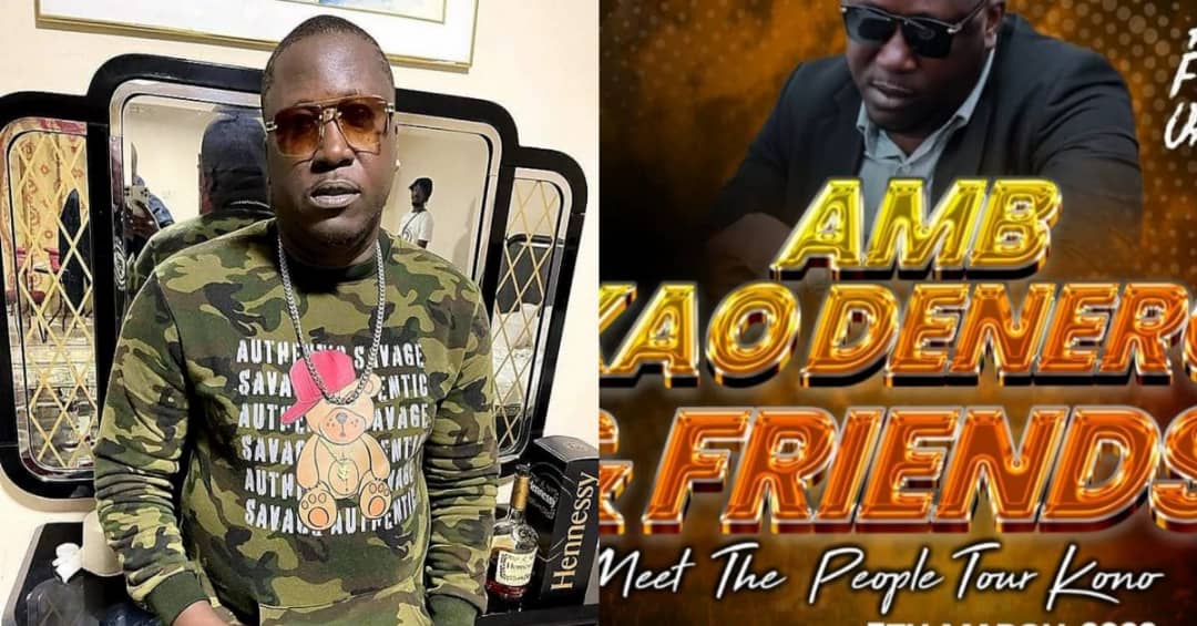 Kao Denero’s ‘Meet d People’ Tour Stops at Kono