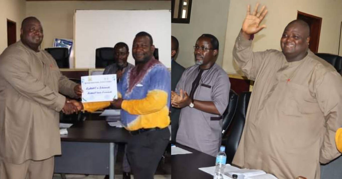 WARDC Chairman Hands Over Office