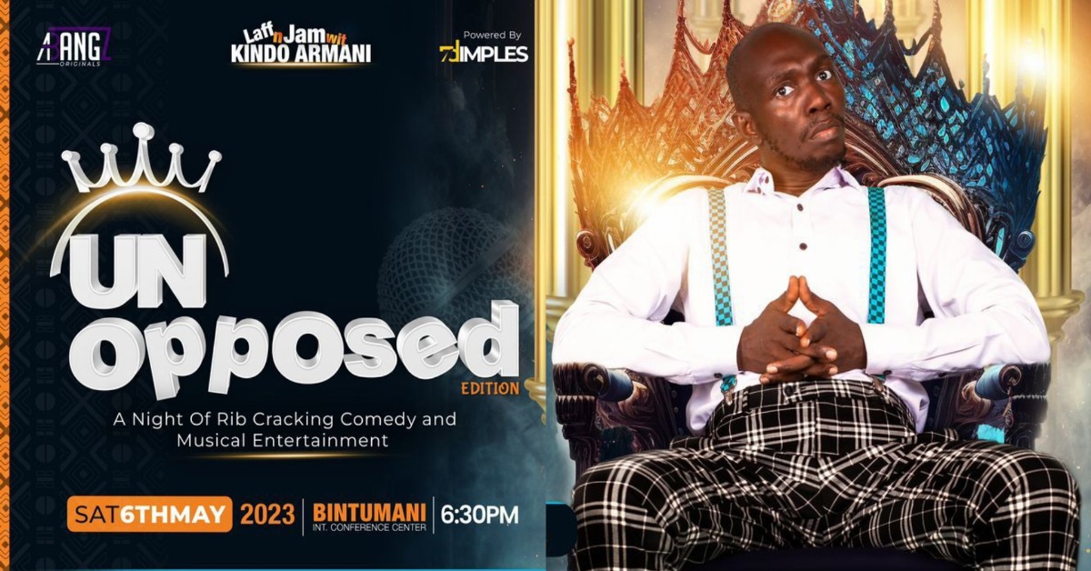 Kindo Armani Sets to Stage “Laff n Jam” Concert