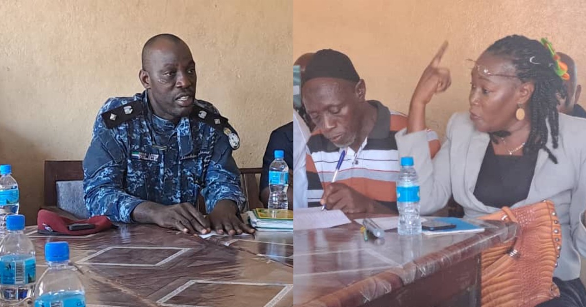 Local Unit Commander Summons School Principals