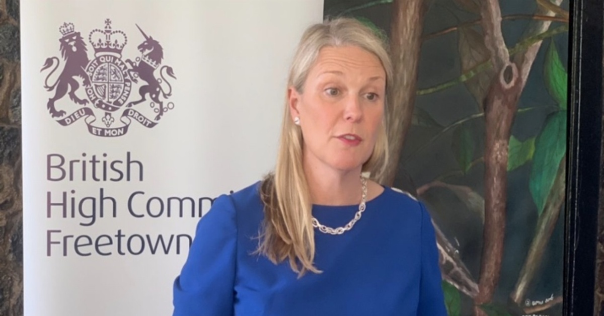 2023 Elections: UK High Commissioner Engages in Non-Violence Campaign in Port Loko