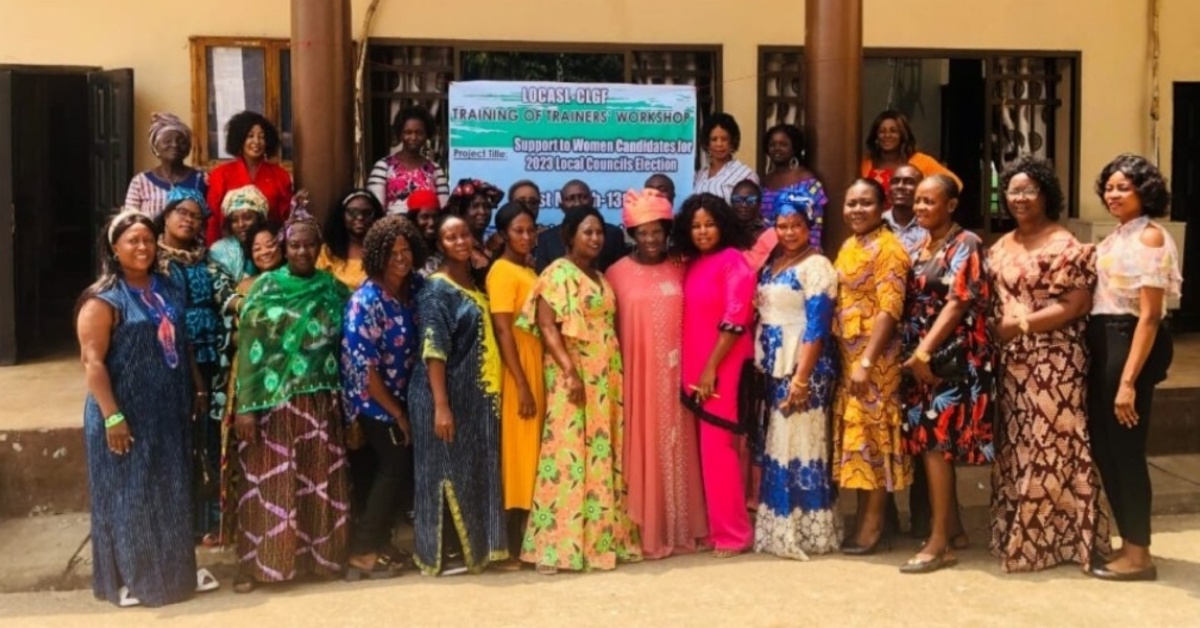 LoCASL and Partners Train potential Women Aspirants in the Northeast Region