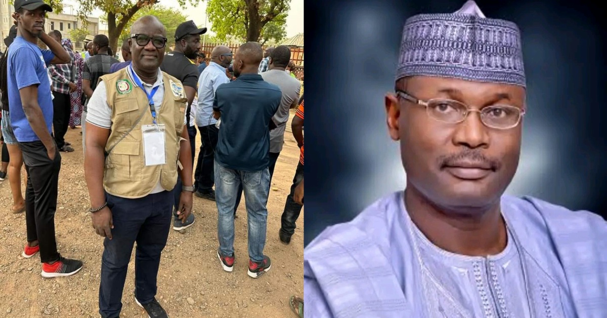 Nigeria’s INEC Chairman Mahmood Yakubu Describes ECSL Commissioner as His Good Friend