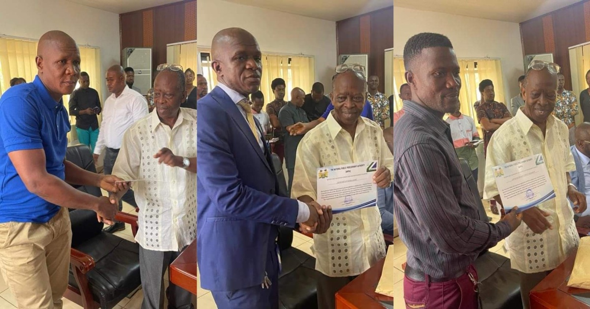 NPPA Award MDAs With Procurement Validation Certificates