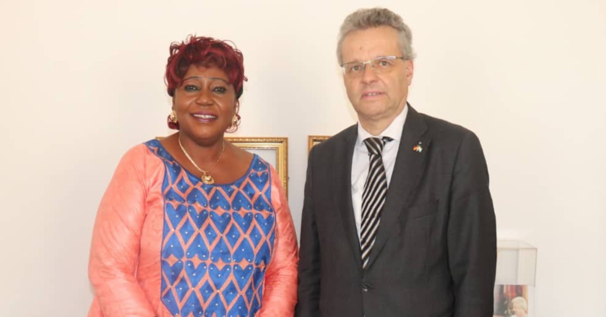 New German Ambassador Visits Tourism Minister