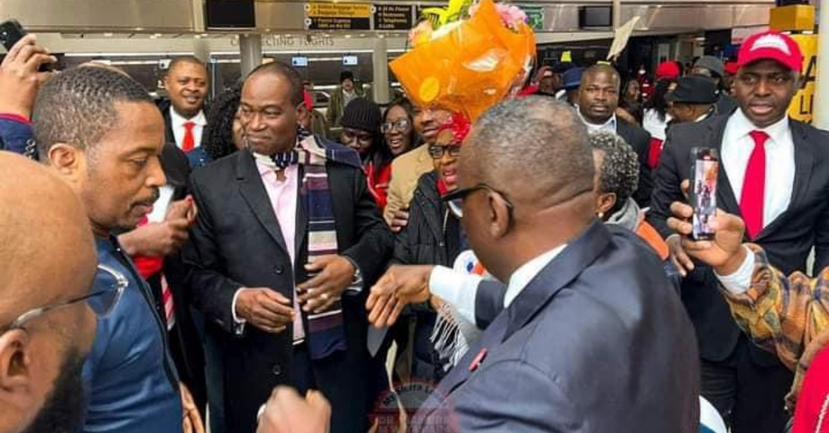 JUST IN: Samura Kamara Arrives in New York