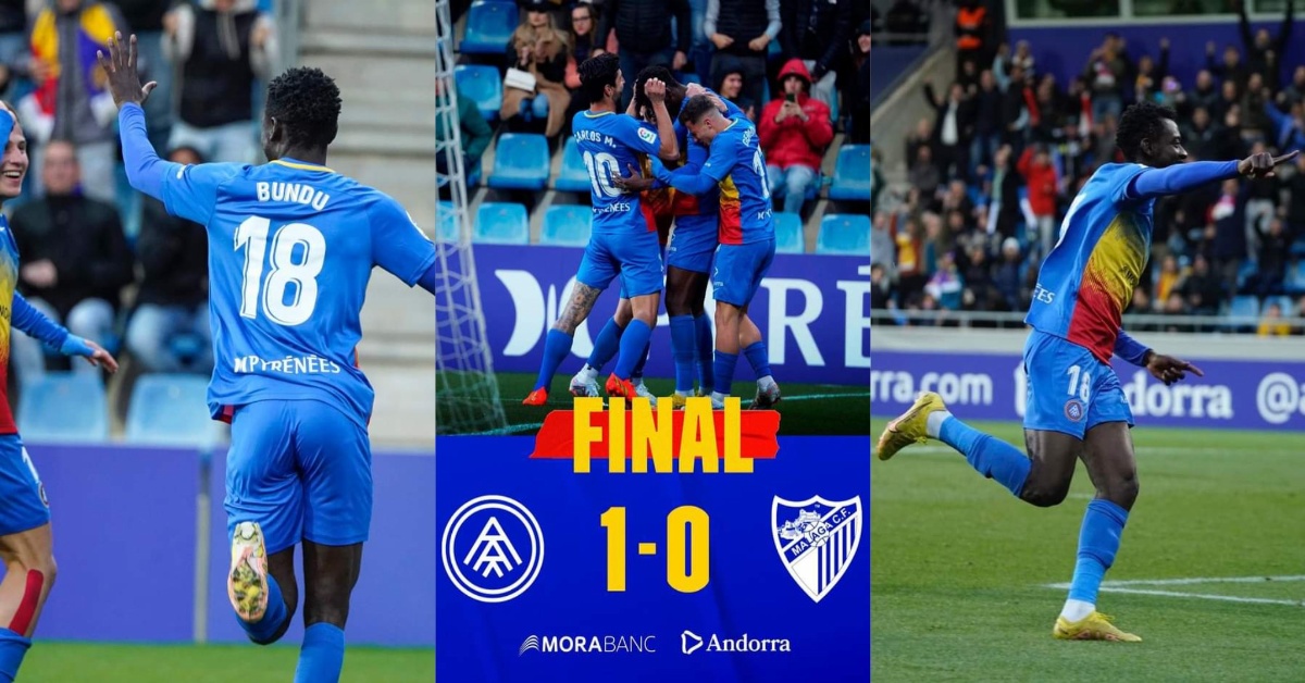 Mustapaha Bundu Nets Third Goal For Spanish Club