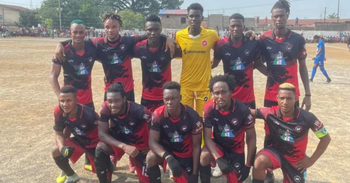 East End Lions Humbles FC Kallon
