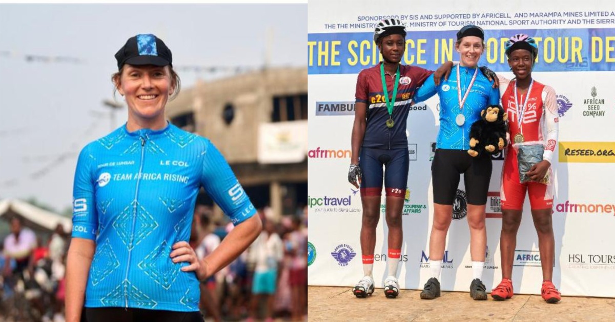 British Cyclist Hargreaves Wins ‘Tour de Lunsar’