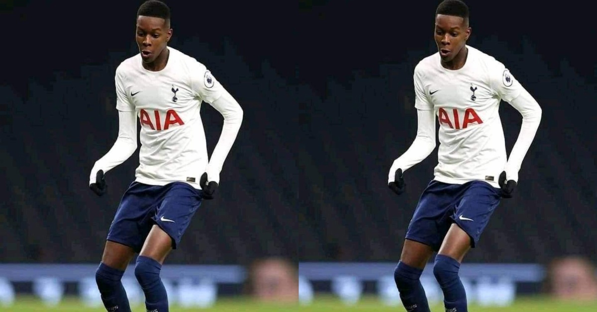 Leone Stars Midfielder Kallum Cesay Scores Vital Goal For Spurs Against Manchester City