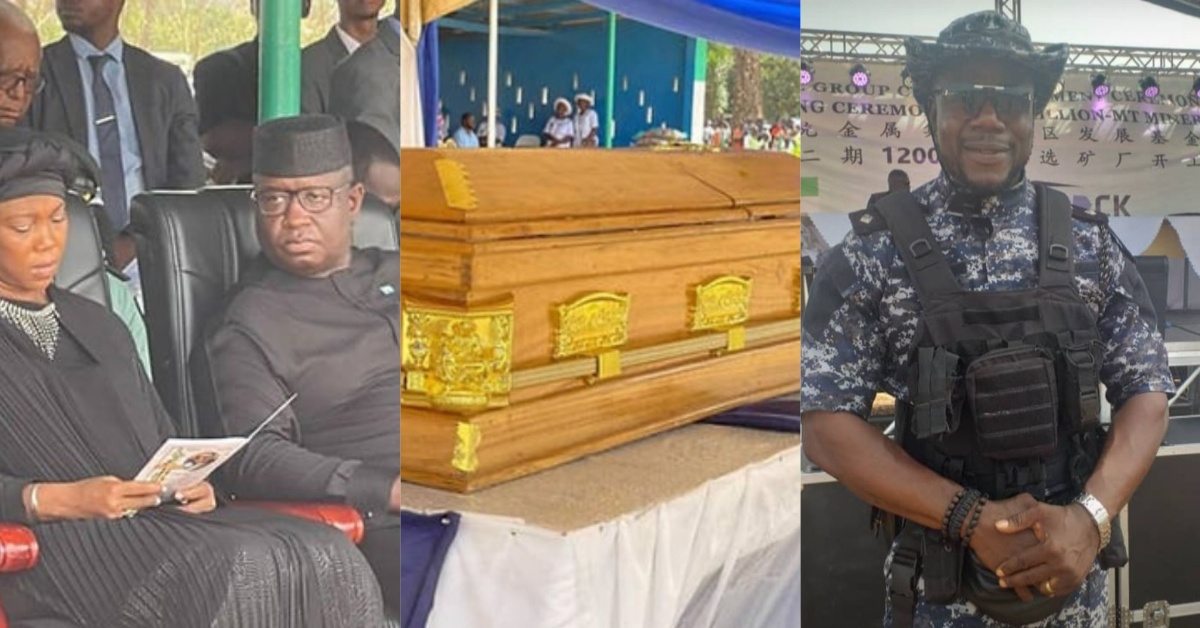 President Bio Bids Farewell to ASP Banya