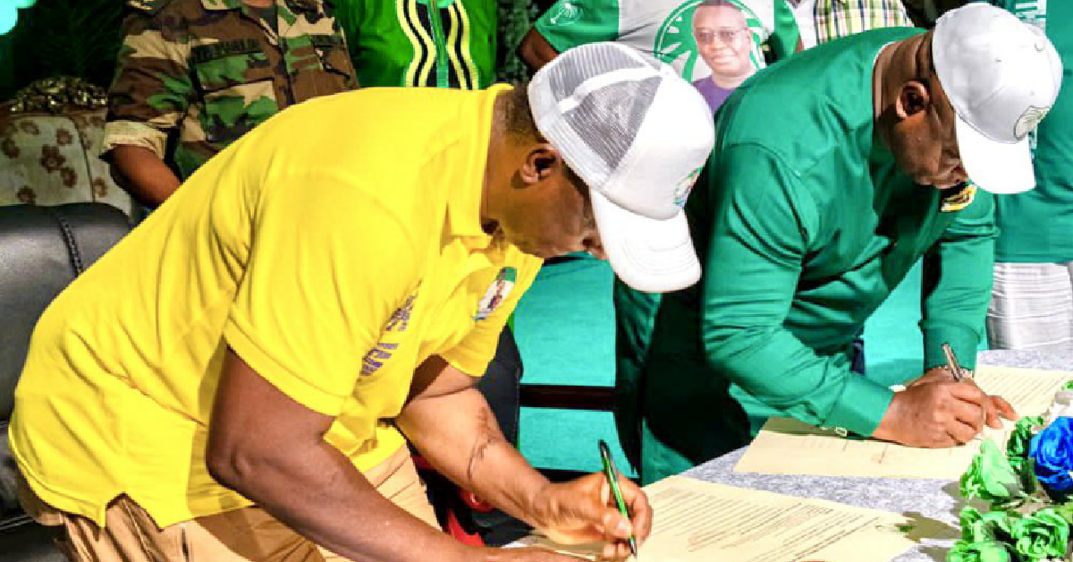 President Bio Signs Progressive Alliance With NGC