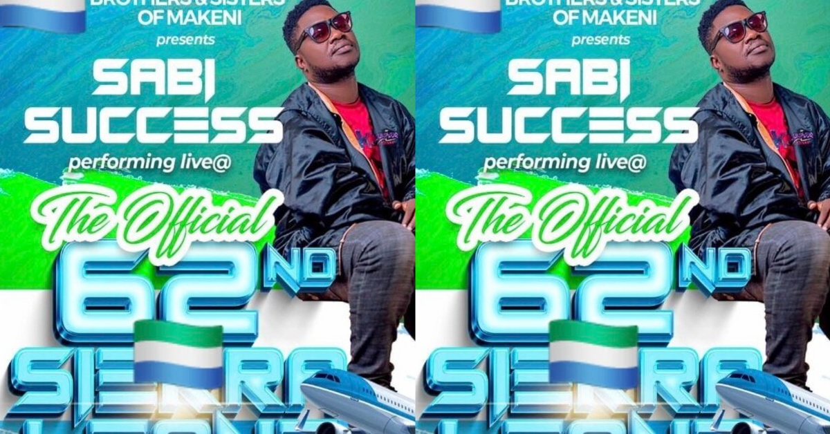 Rapper Sabi Success to Headline Makeni Music Festival