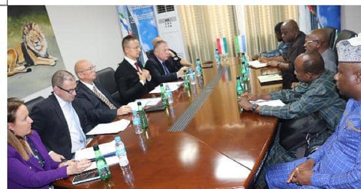 Minister of Water Resources Engages Hungarian Investors, Officials