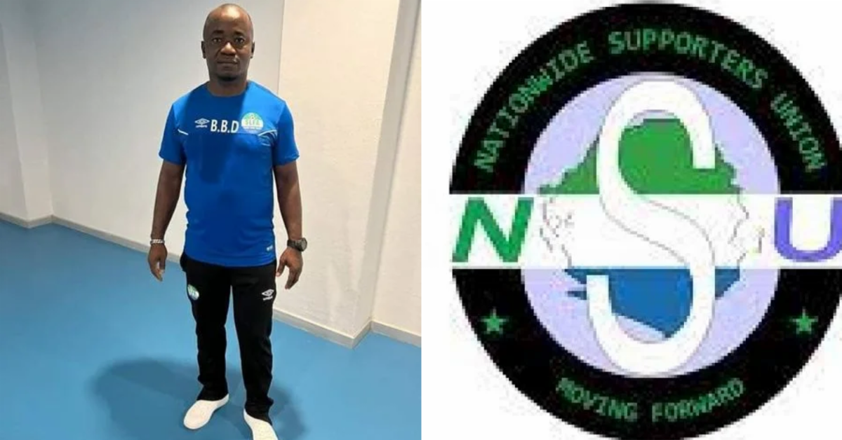 National Sports Supporters Union Appreciates Babadi Kamara And SLFA