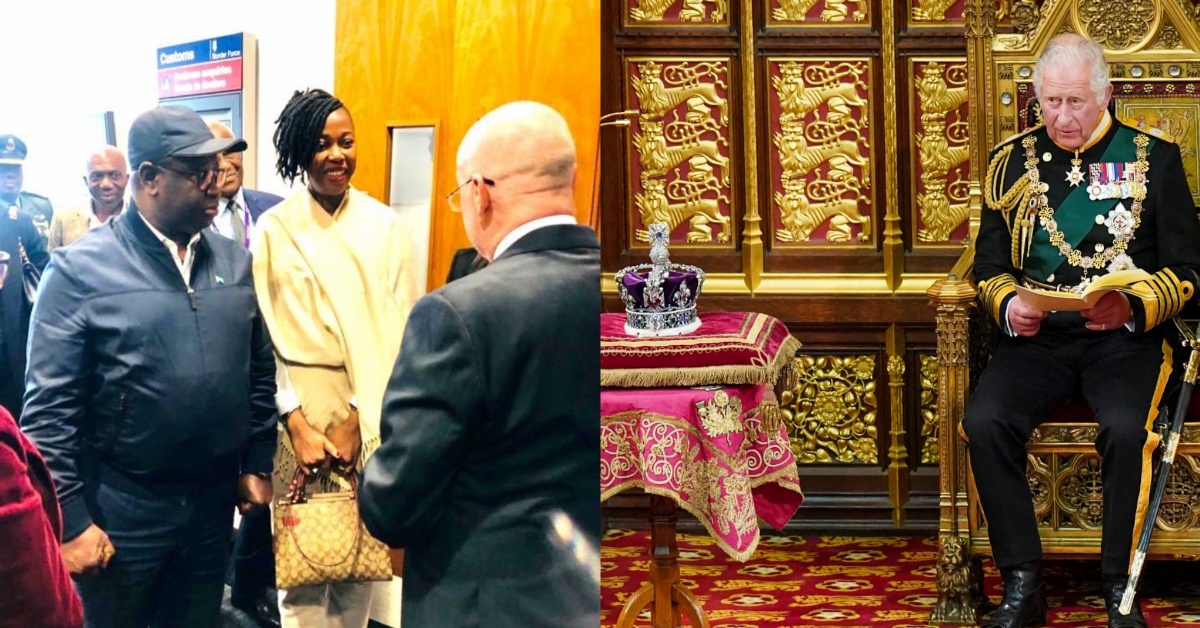 President Bio and Wife Arrive in London For Royal Coronation Ceremony