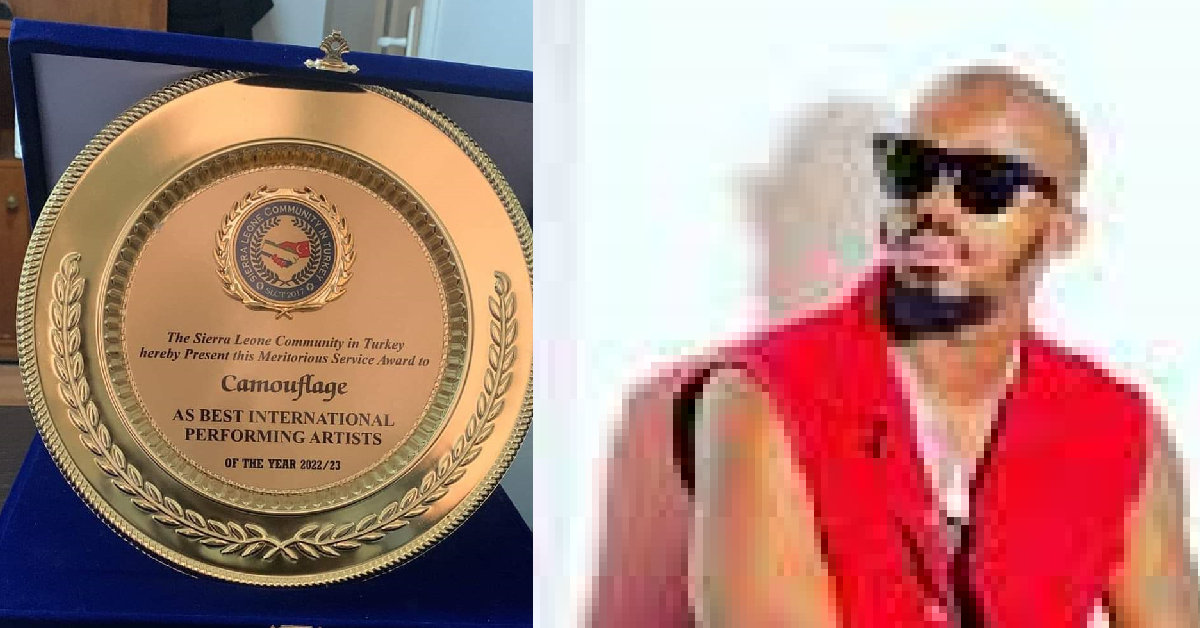 Camouflage Bags Best International Performing Artist 2022/2023