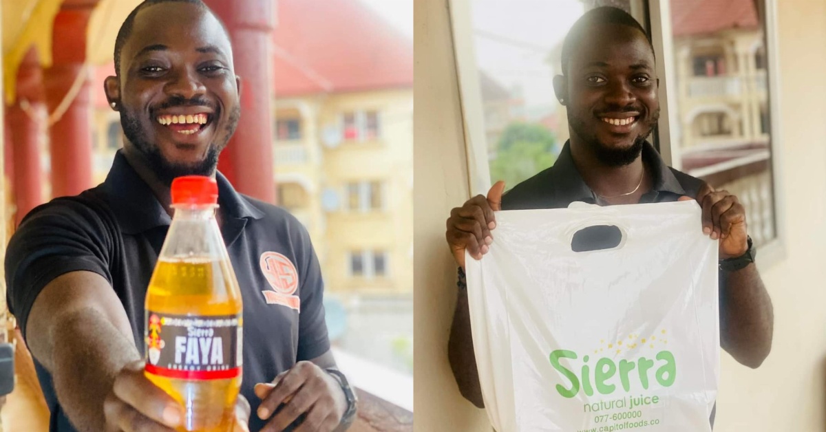 Sierra Leonean Comedian Selfie Partners With Faya Energy Drink as Brand Influencer