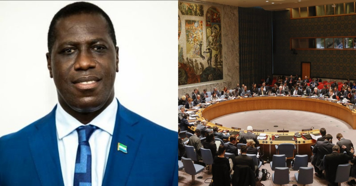 Foreign Affairs Minister David Francis Outlines Benefits Sierra Leone Will Gain From UN Security Council Membership