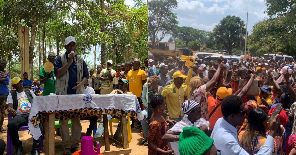 Kandeh Yumkella Receives Rousing Welcome in Hometown, Samu Chiefdom