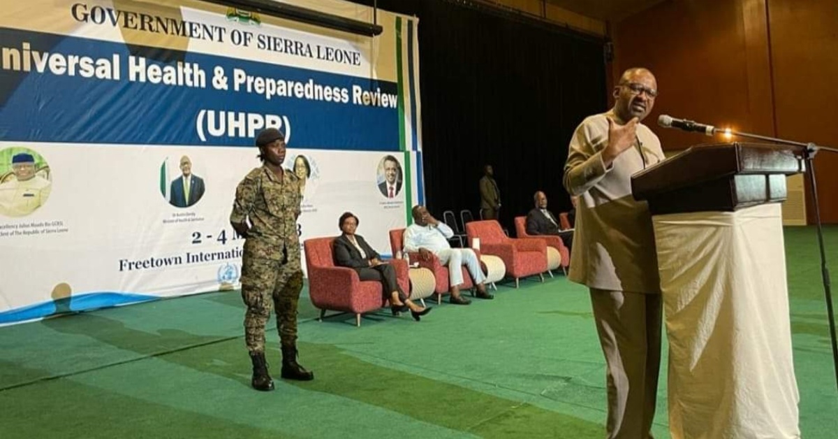 Sierra Leone Launches Universal Health Preparedness Review