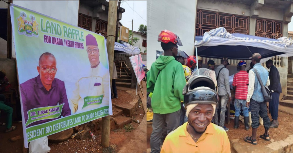 Ministry of Lands to Hold ‘Historic’ Land Raffle For Okada and Kekeh Riders Today