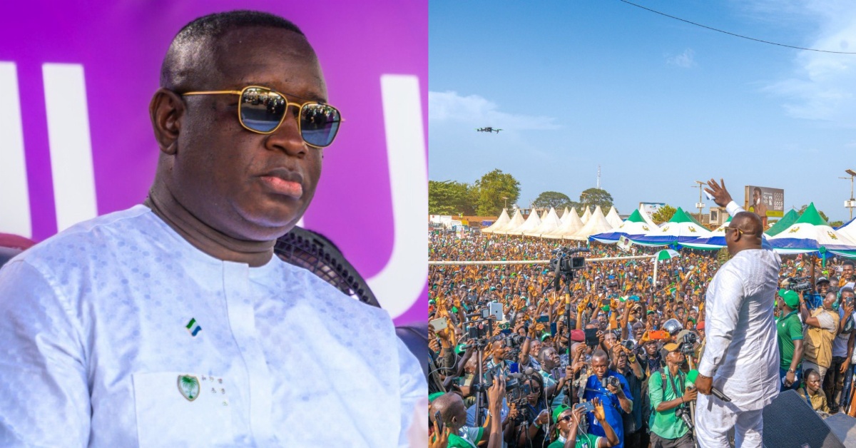 President Bio Assures Supporters of Better Days