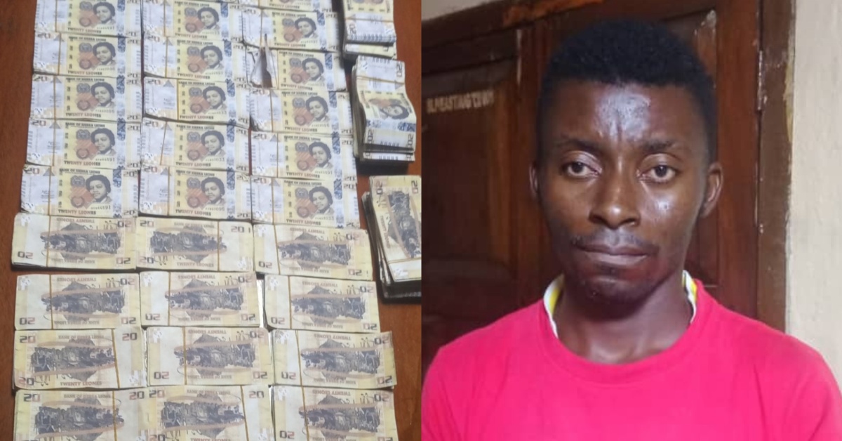 Man Arrested With NLE49,000.00 Fake Leones