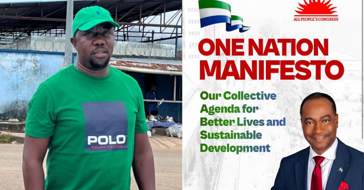 Myk Berewa Mocks APC Manifesto