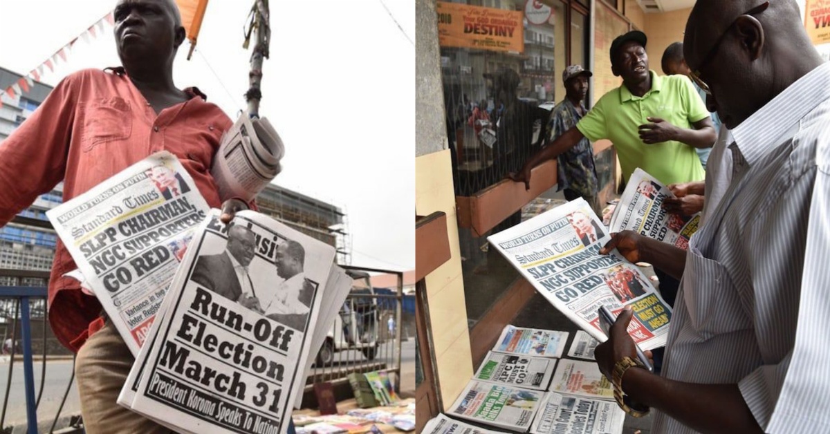 Sierra Leone Slips to 74 in World Press Freedom Report Ranking