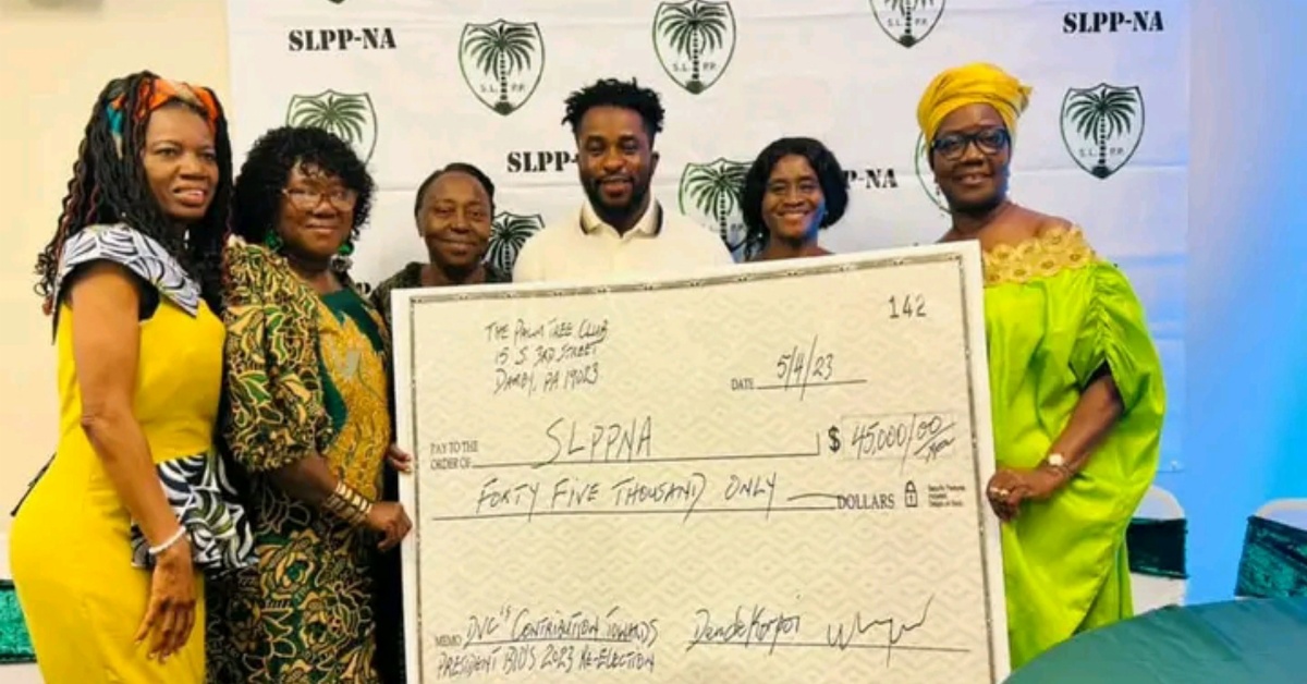 2023 Elections: SLPP North America Young Generation Boosts President Bio’s Campaign