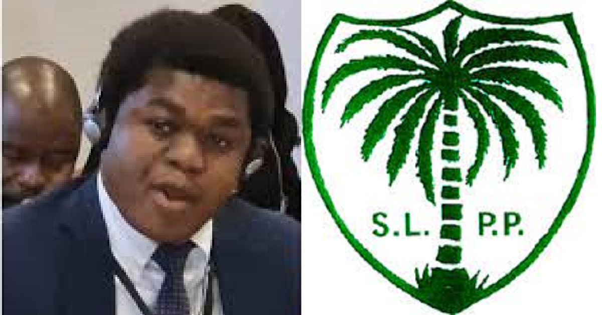 Saa Emerson Lamina Grabs First Place in SLPP Kono MP Nomination List