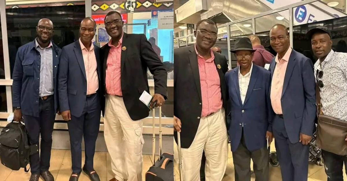 Samura Kamara Arrives in the UK for High-Level Engagements at Commonwealth Secretariat
