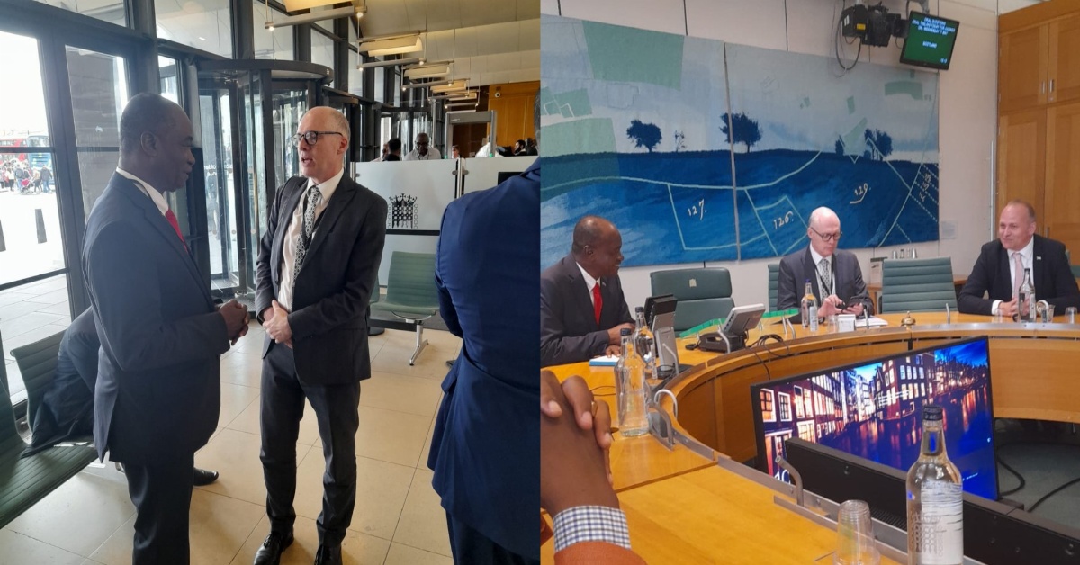 Samura Kamara Meets With British MPs