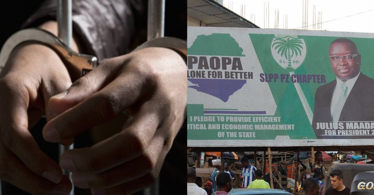 Man Sent to Prison For Destroying SLPP Billboard