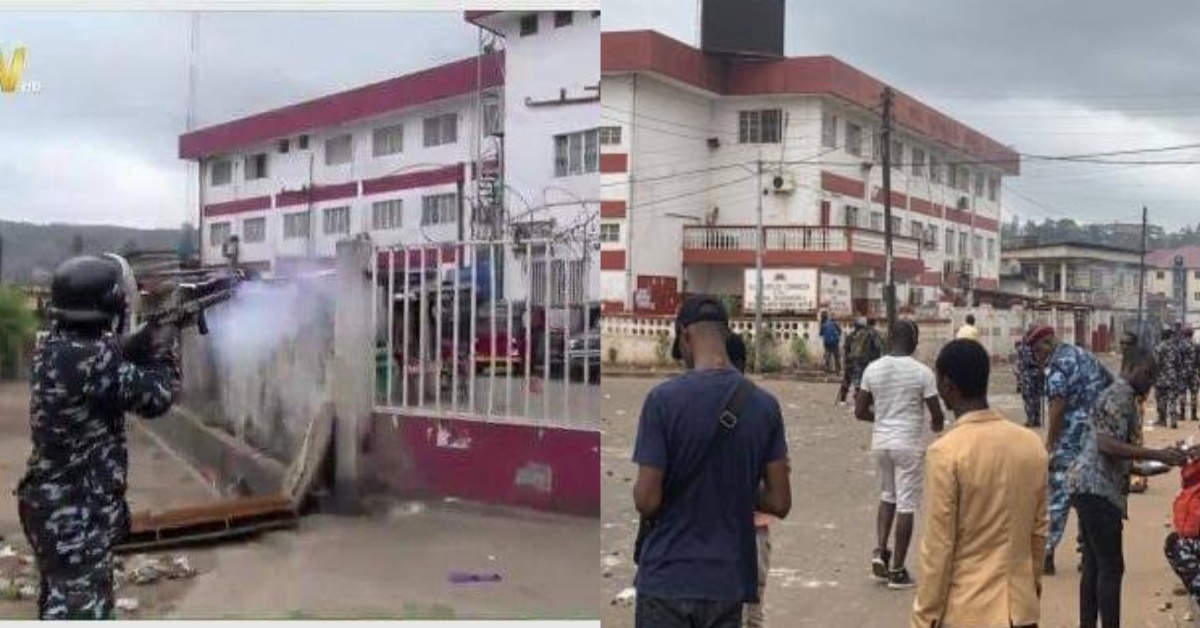 Sierra Leone’s Security Forces Accuse Armed Men at APC Headquarters of Firing Shots at Them