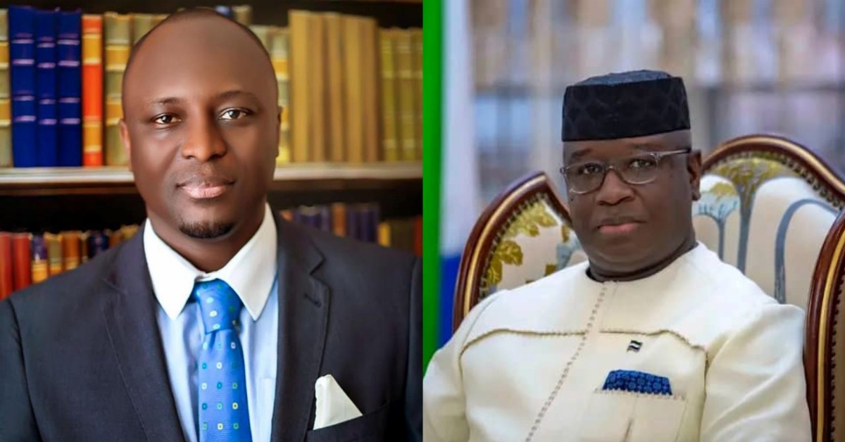ReNIP Leader Congratulates Julius Maada Bio