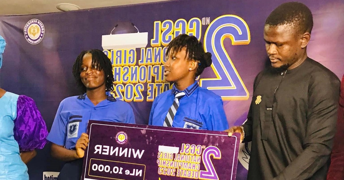 International School, Providence Receive Prizes as Winners of National Debating Competition For Girls