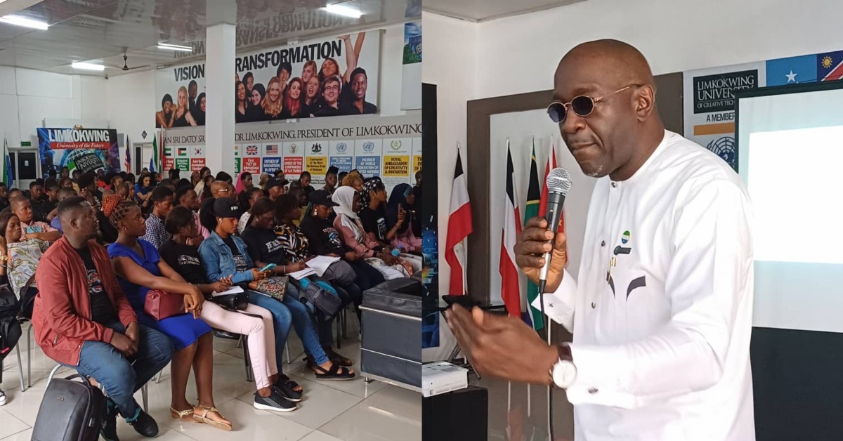 RCBank MD Dr. Gilpin Schools Limkokwing Students on Financial Technology (Fintech)