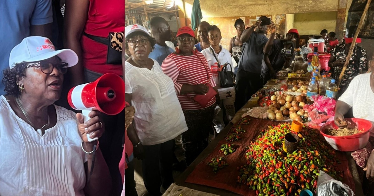 Mrs. Samura Kamara Empowers Market Women in Freetown With Voter Education Campaign
