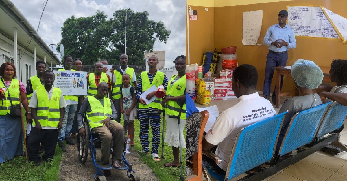PWDs Take Immunization Campaign to Vulnerable Communities