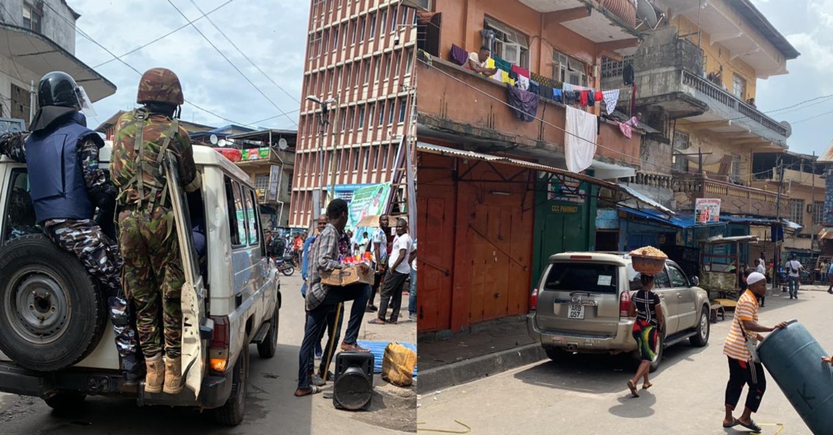 APC Protest: CBD Uneasy Over Gunshot Heard