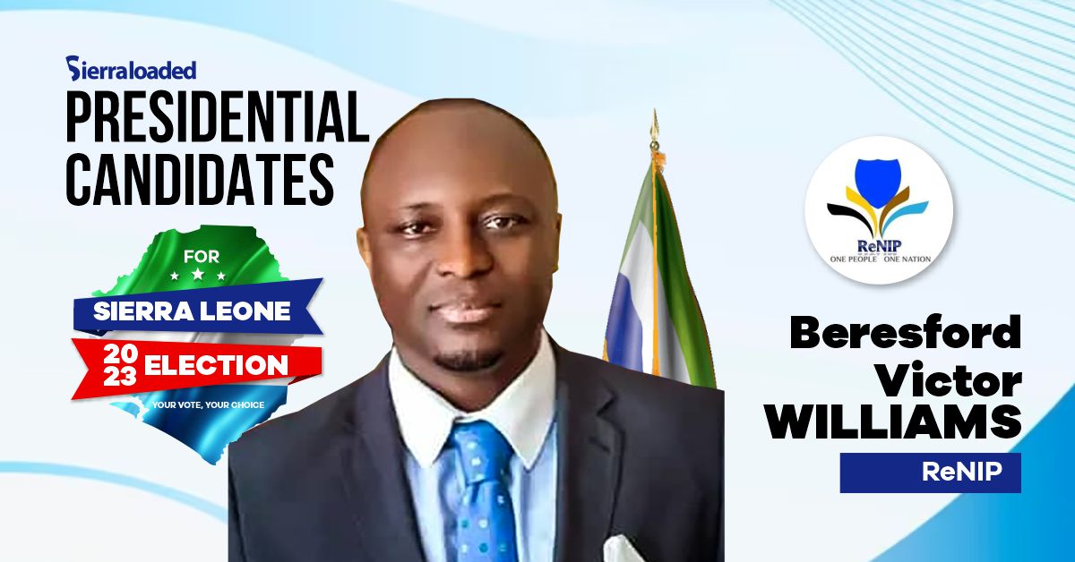 ReNIP Flagbear Call on APC SLPP And Other Supporters to Lend Him Their Vote