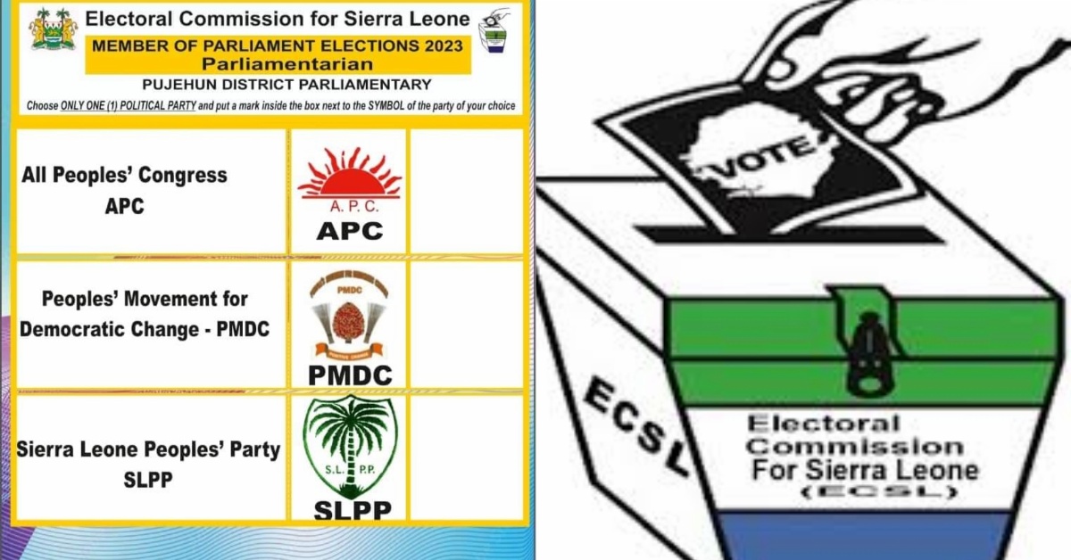 2023 Election: Know The Different Candidates in Pujehun District