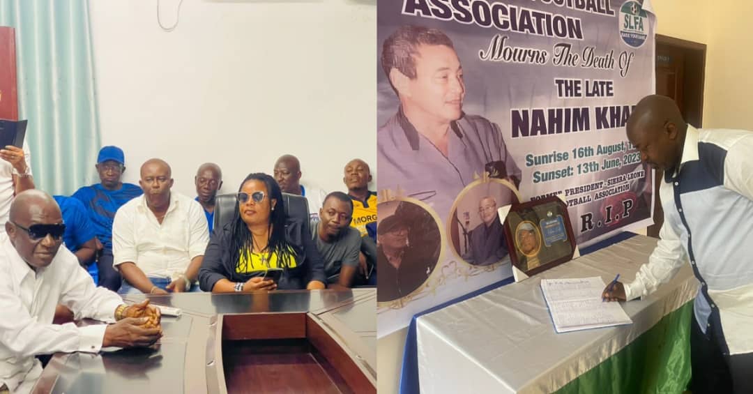 Football Stakeholders Pay Respect to Late SLFA President