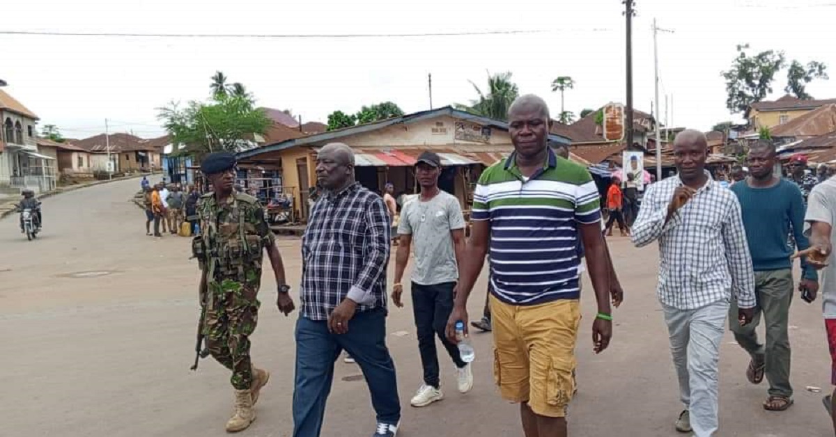 2023 Elections: Mayoral Aspirant Assures Bo City Residents of Commitment to Peace