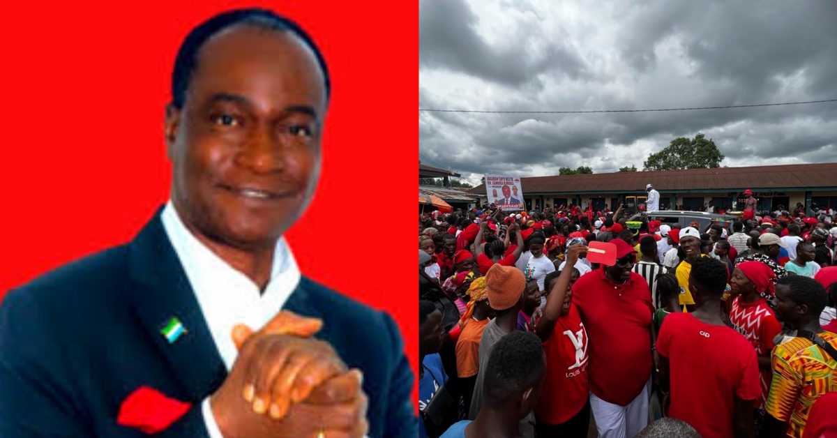 2023 Election: Samura Kamara Assures Freedom, Economic Growth