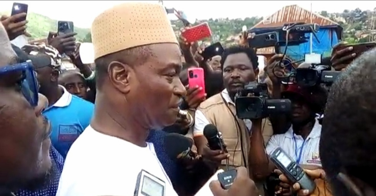 BREAKING: Samura Kamara Raises Concerns About Voting Process